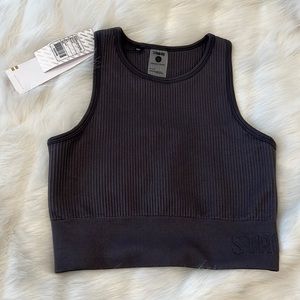 Stronger women’s work out top dark grey xs s nwt